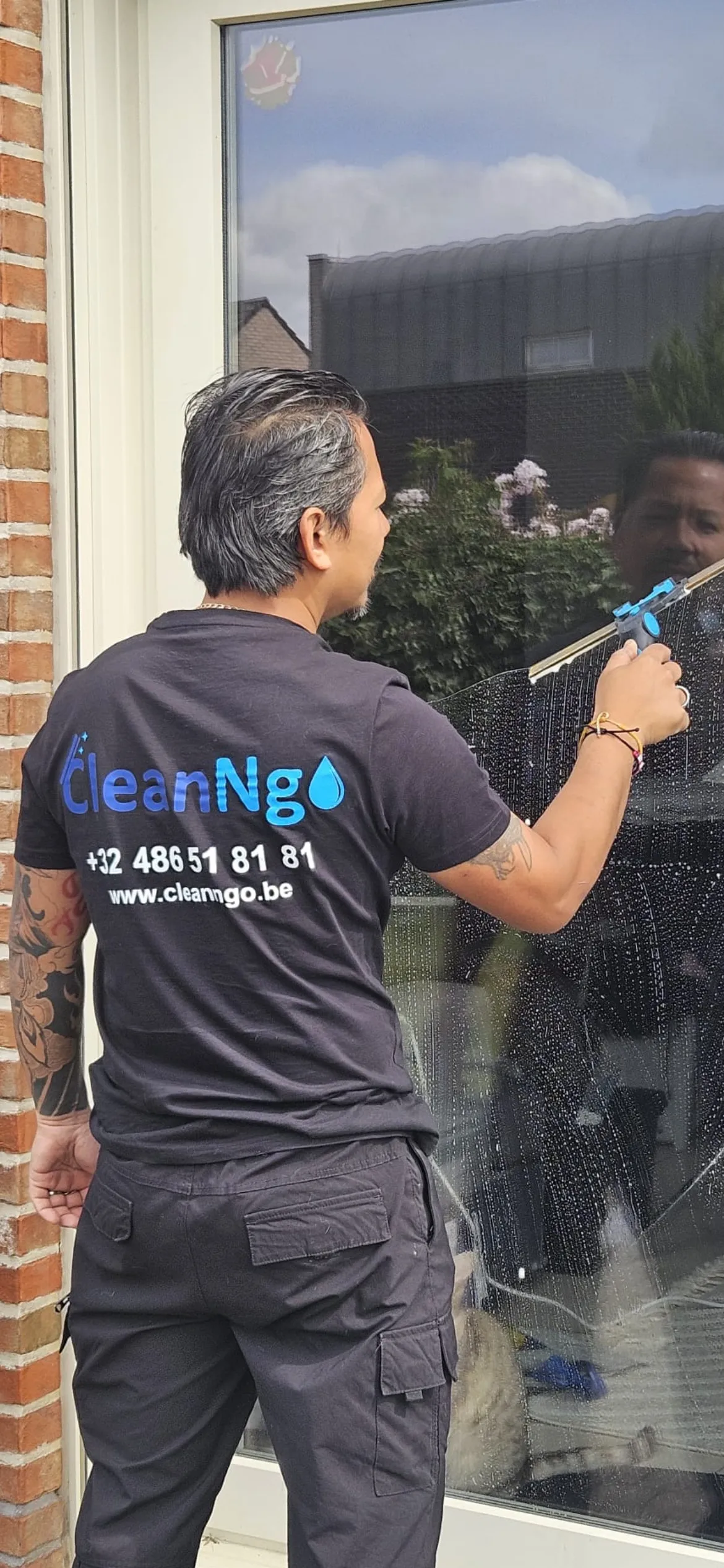 Nettoyage de vitres